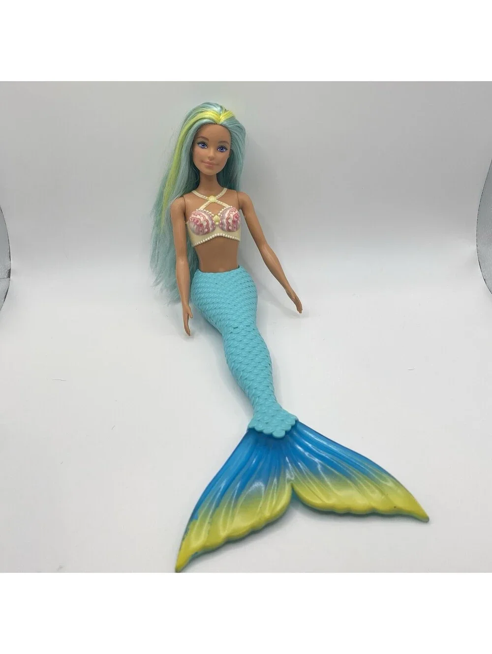 2023 Mattel Barbie Mermaid #HRR03 Barbie Doll with Long Light Blue Hair 13